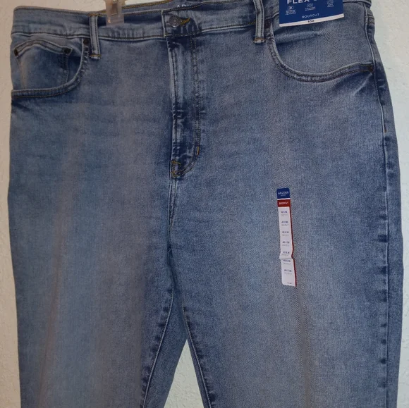 New With Tags Arizona Bootcut Men's Big & Tall Jeans - Picture 2 of 11
